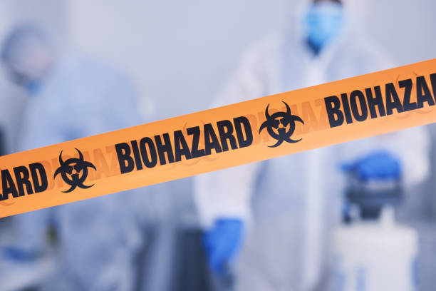 Professional Odor Removal technician working in Bloomington, CA